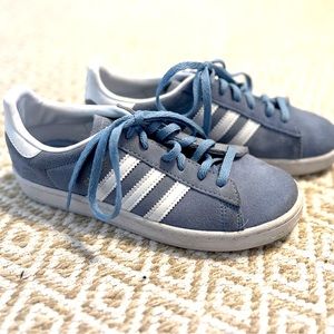 Adidas Campus Ortholite Light Blue sneakers. Size 3 kids